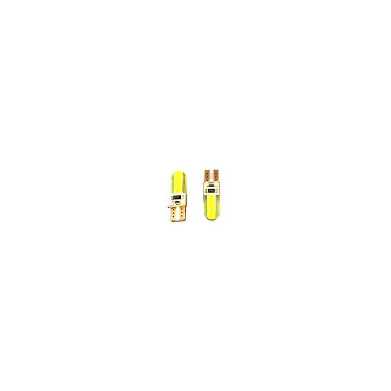 FOCO LED T10 COB CANBUS VERDE JGO/2PZ