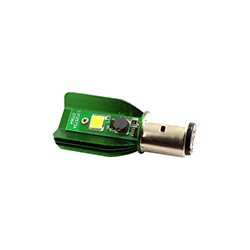 FOCO LED VERDE 18W BA20D DC10-95V