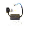 FOCO SUPER LED H6-3 UNIVERSAL LUZ BLANCA 3500LM
