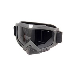 GOOGLES P/MOTO C/PROTECTOR NARIZ NEGRO MATE