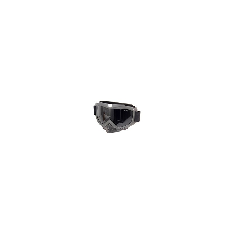 GOOGLES P/MOTO C/PROTECTOR NARIZ NEGRO MATE