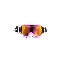 GOOGLES P/MOTO COMFORT IR-350 ROSA LENTE ROJO