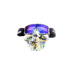 GOOGLES P/MOTO DIABLO ARMADO IR-800/190 LENTE AZUL