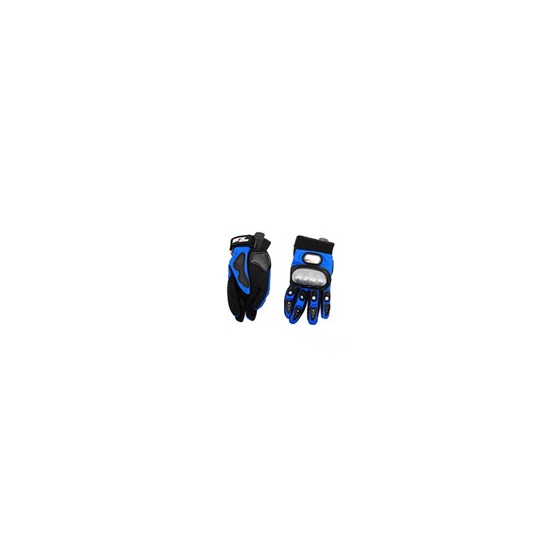 GUANTE COMANDANTE AZUL M IRON RACING