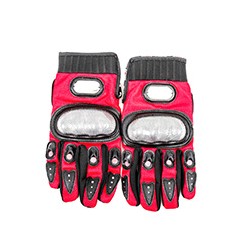 GUANTE COMANDANTE ROJO L IRON RACING