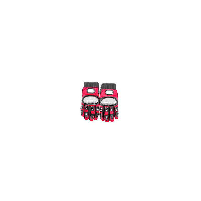 GUANTE COMANDANTE ROJO L IRON RACING