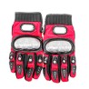 GUANTE COMANDANTE ROJO L IRON RACING
