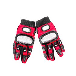 GUANTE COMANDANTE ROJO XL IRON RACING