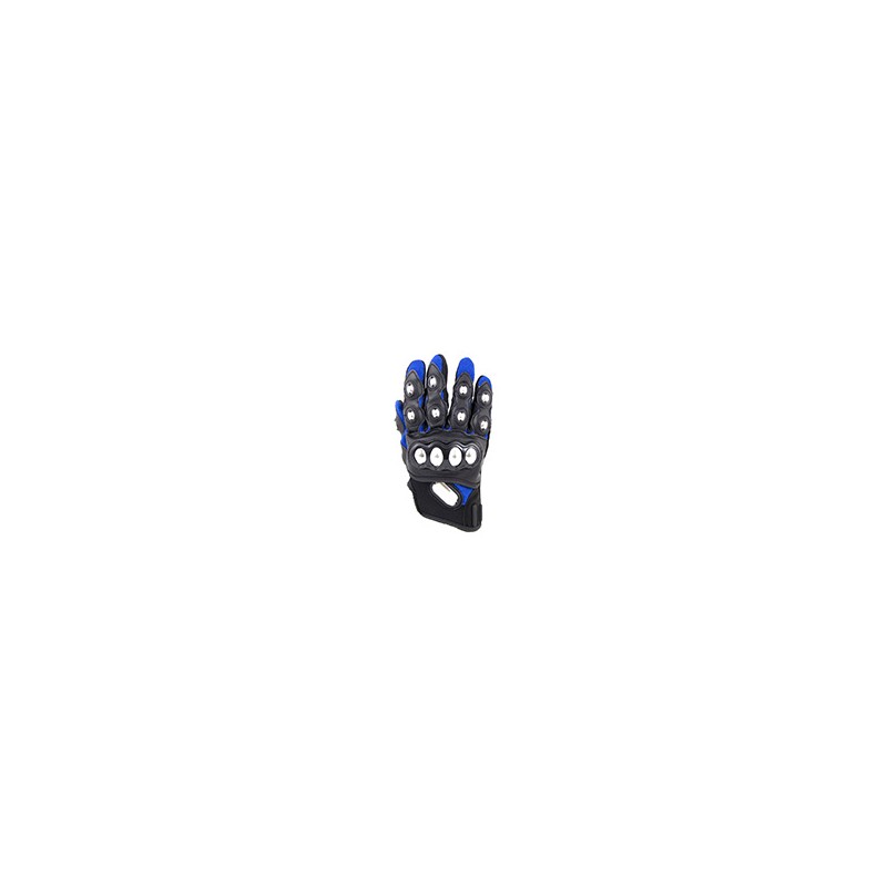 GUANTE P/MOTOCICLISTA ACERO AZUL XL