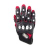 GUANTE P/MOTOCICLISTA ACERO ROJO XL