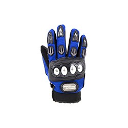 GUANTE P/MOTOCICLISTA AZUL M