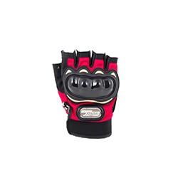 GUANTE P/MOTOCICLISTA IRON RACING COOLMAN ROJO L