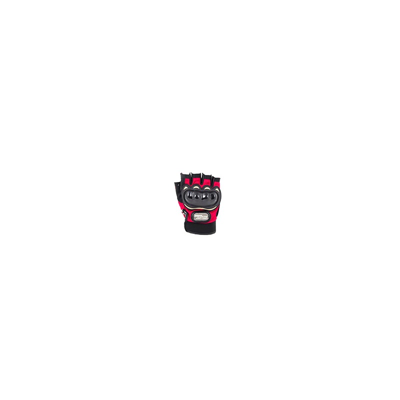 GUANTE P/MOTOCICLISTA IRON RACING COOLMAN ROJO M