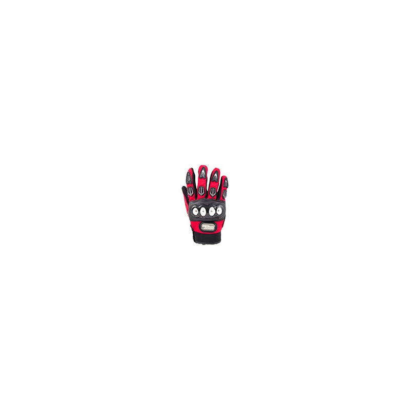 GUANTE P/MOTOCICLISTA ROJO M