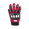 GUANTE P/MOTOCICLISTA ROJO M