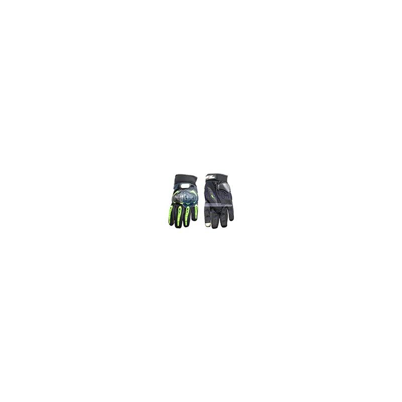 GUANTE TACTIL TOUCH PHOENIX NEGRO/VERDE XL