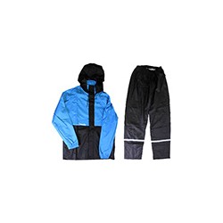 IMPERMEABLE C/PANTALON (2PZ) AZUL TALLA EG
