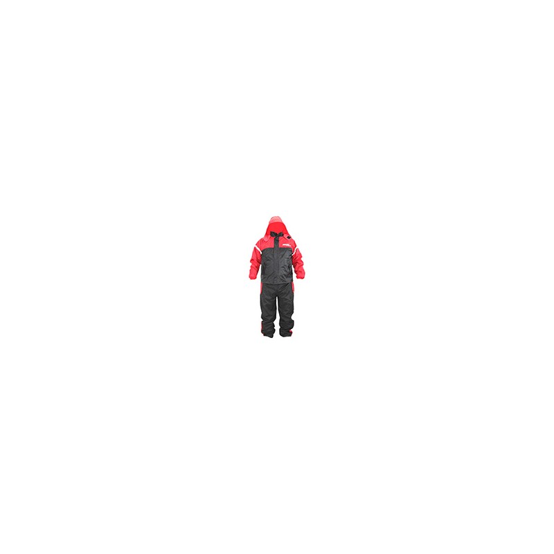 IMPERMEABLE C/PANTALON (2PZ) MSD-803 ROJO T.EEG