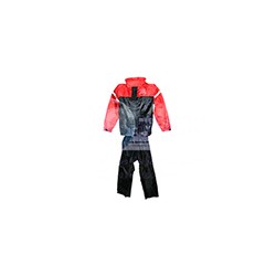 IMPERMEABLE C/PANTALON (2PZ) MSD-803 ROJO TALLA EG