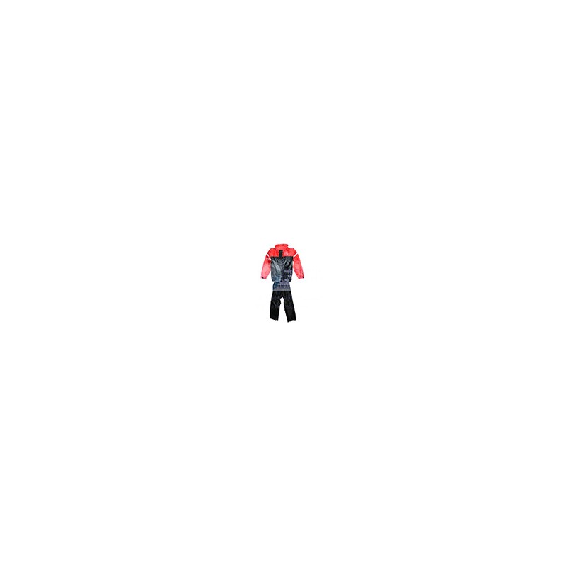 IMPERMEABLE C/PANTALON (2PZ) MSD-803 ROJO TALLA G