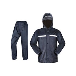 IMPERMEABLE C/PANTALON (2PZ) NEGRO TALLA XXL