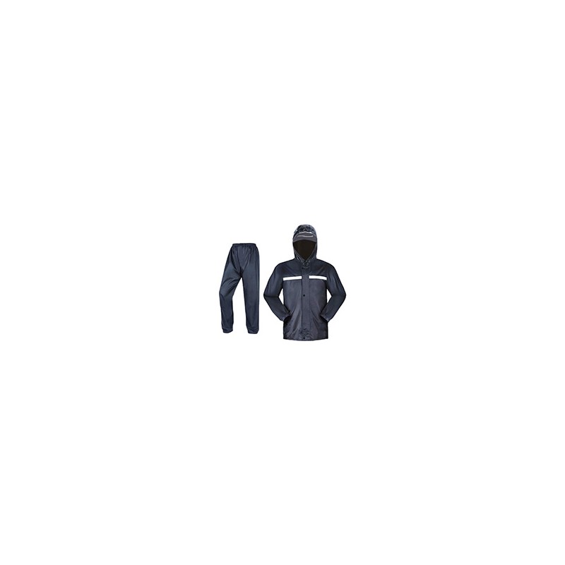 IMPERMEABLE C/PANTALON (2PZ) NEGRO TALLA XXL