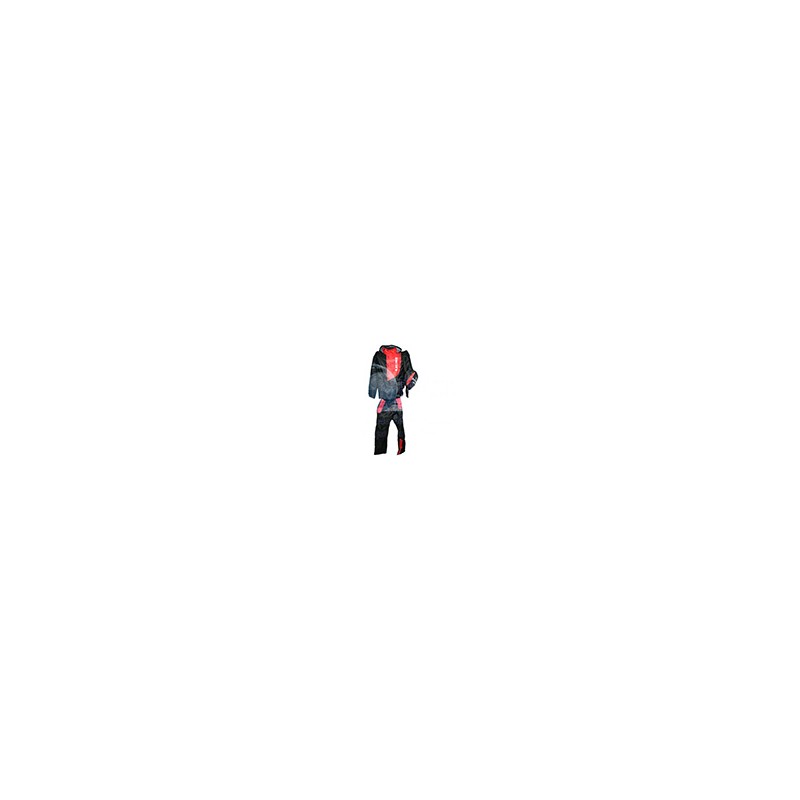 IMPERMEABLE C/PANTALON RACING (2PZ) ROJO TALLA EEG