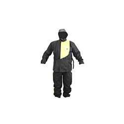 IMPERMEABLE C/PANTALON RACING (2PZ) VERDE TALLA EG