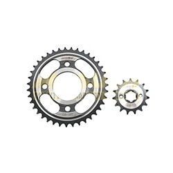 KIT ENGRANE ACERO #1045 428-39T/15T FT150