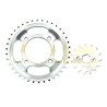 KIT ENGRANE ACERO #1045 MASUDA 428-38T/15T CGL125