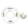 KIT ENGRANE ACERO #1045 MASUDA 428-38T/15T FT125