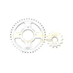 KIT ENGRANE ACERO #1045 MASUDA 428-43T/14T GS125