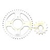 KIT ENGRANE ACERO #1045 MASUDA 428-43T/14T GS125