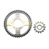KIT ENGRANE ACERO #1045 MASUDA 428-48T/14T XTZ125