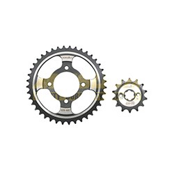 KIT ENGRANE ACERO #1045 MOTOKING 420-40T ST70 ST90