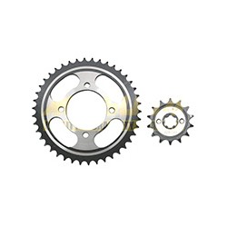 KIT ENGRANE ACERO #1045 MOTOKING 428-42T/14T AT110