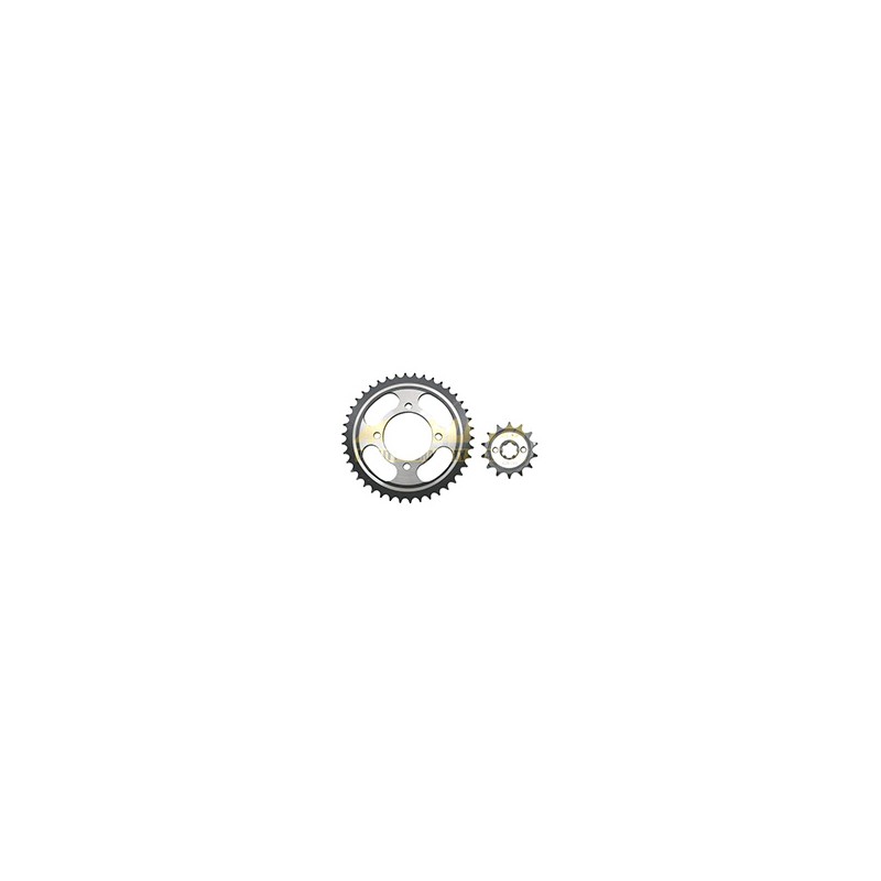 KIT ENGRANE ACERO #1045 MOTOKING 428-42T/14T AT110