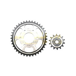 KIT ENGRANE ACERO #1045 MOTOKING 520-39T/14T