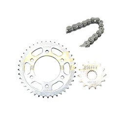 KIT ENGRANE C/CADENA 40T/14T FZ16