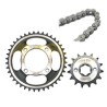 KIT ENGRANE C/CADENA 40T/15T HONDA INVICTA 125