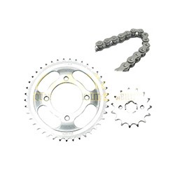 KIT ENGRANE C/CADENA 41T/15T 150S FT150TS