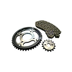 KIT ENGRANE C/CADENA HONDA TITAN CG150 43T/16T