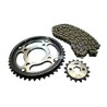 KIT ENGRANE C/CADENA HONDA TITAN CG150 43T/16T