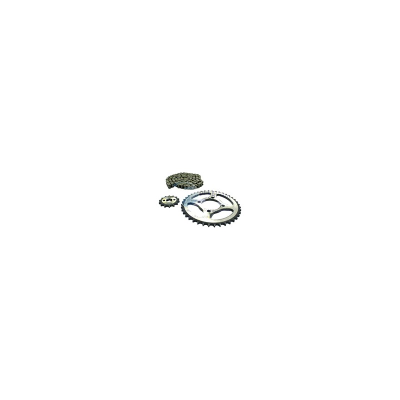 KIT ENGRANE C/CADENA ITALIKA FT110 40T/14T 428×106