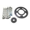 KIT ENGRANE C/CADENA ITALIKA FT125 38T/15T 428X102
