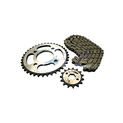 KIT ENGRANE C/CADENA ITALIKA FT150 39T/15T