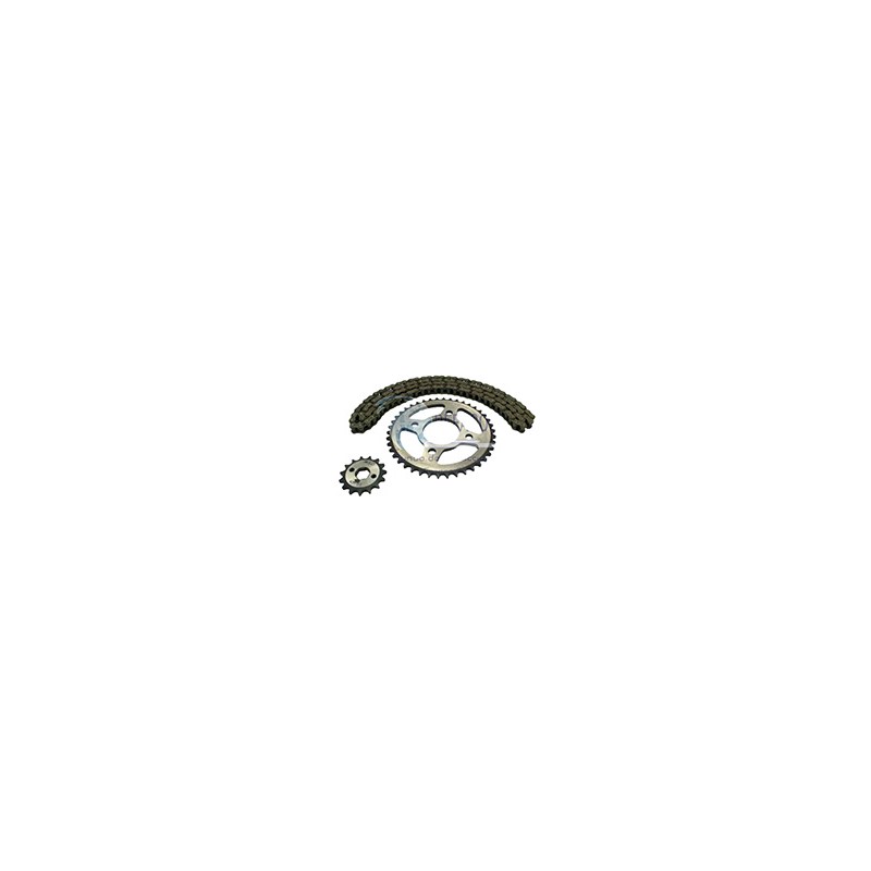 KIT ENGRANE C/CADENA ITALIKA FT180/RT180 42T/15T