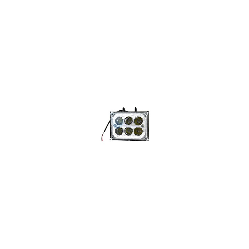 LAMPARA LED NEGRO 18W DC10-95V