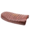 ASIENTO MOTO COMPLETO TRADIC. FLOR MARRON FT125