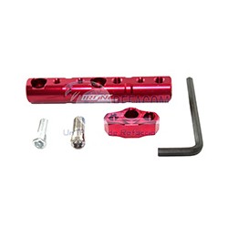 BASE ESPEJO ROJO BARRA INSTALACION MOTO IR9601